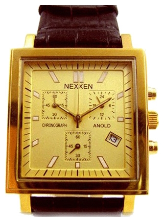 Wrist watch Nexxen NE6902CHM GP/S.GD/BRN for Men - picture, photo, image