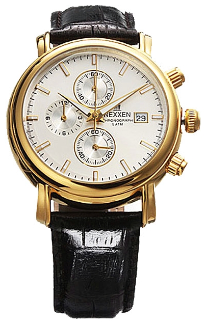 Wrist watch Nexxen NE8913CHM GP/SIL/BLK for men - picture, photo, image