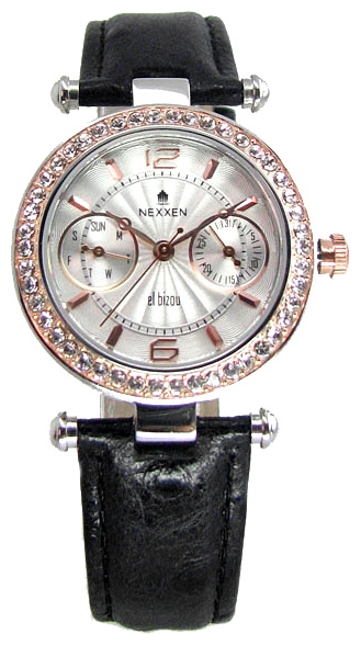 Wrist watch Nexxen NE9801CL RC/SIL/BLK for women - picture, photo, image