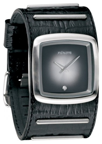 Wrist watch Nixon Duke Silver/Black/Croc for Men - picture, photo, image