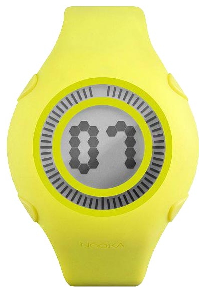Wrist watch Nooka Yogurt Lime Yellow for unisex - picture, photo, image