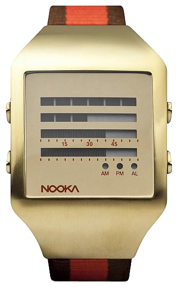 Wrist unisex watch Nooka Zeel Zen-H 20 Gold - picture, photo, image