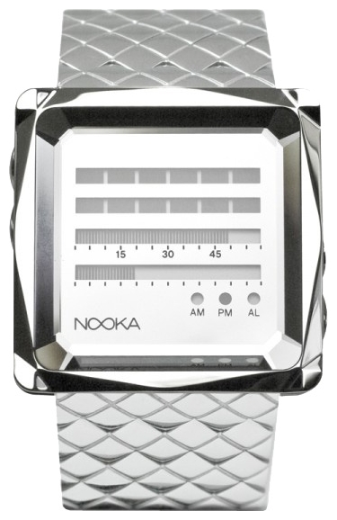 Wrist watch Nooka Zem Zen-H Mirror Steel for unisex - picture, photo, image