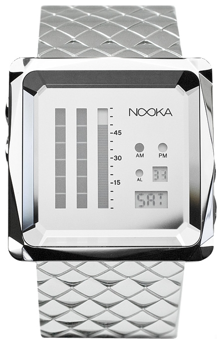 Wrist watch Nooka Zem Zen-V Mirror Steel for unisex - picture, photo, image
