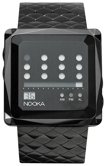 Wrist unisex watch Nooka Zem Zot Night Steel - picture, photo, image