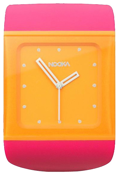 Wrist unisex watch Nooka Zub Zan 40 Orange/Pink - picture, photo, image