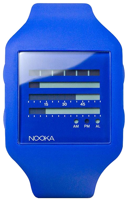 Wrist unisex watch Nooka Zub Zen-H 20 Deep Blue - picture, photo, image