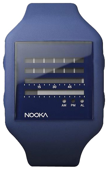 Wrist unisex watch Nooka Zub Zen-H 20 Midnight Blue - picture, photo, image