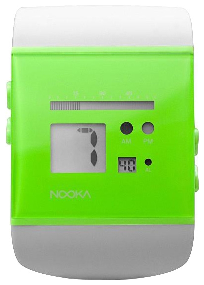 Wrist watch Nooka Zub Zoo 40 Charcoal/Green for unisex - picture, photo, image