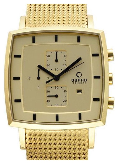 Wrist watch Obaku V134GGGMG2 for Men - picture, photo, image