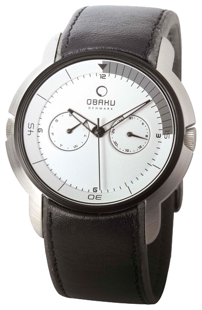 Wrist watch Obaku V141GCIRB for men - picture, photo, image