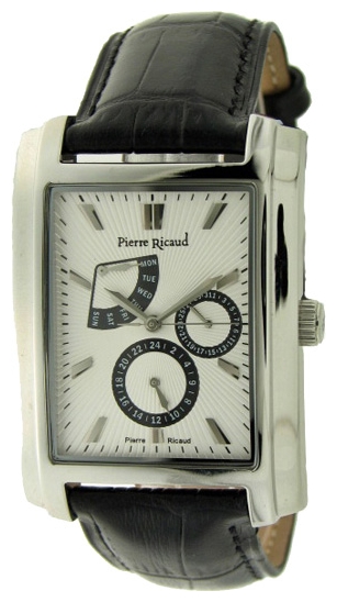 Wrist watch Pierre Ricaud P91015.5213QF for men - picture, photo, image