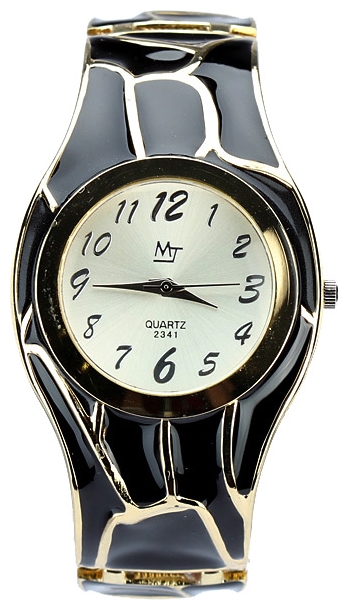Wrist watch Prema 2341 chernyj/zoloto for women - picture, photo, image