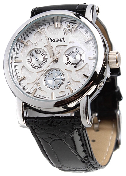 Wrist watch Prema 3110 chern/belyj for Men - picture, photo, image