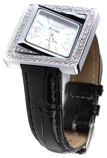Wrist watch Prema 4133 chern/belyj for women - picture, photo, image