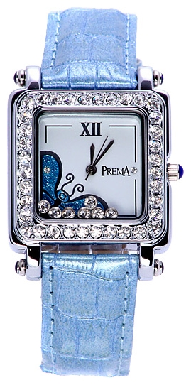 Wrist watch Prema 5253 goluboj for women - picture, photo, image