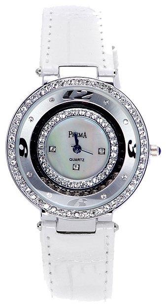 Wrist watch Prema 5302B belyj for women - picture, photo, image