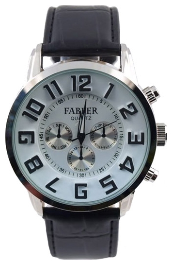 Wrist watch PULSAR Fabler FM-600161/1 (bel., imitaciya hronografa) for Men - picture, photo, image