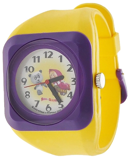 Wrist watch PULSAR Masha i medved 119314 for children - picture, photo, image