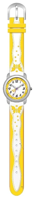 Wrist watch PULSAR Sputnik D-1619/1 bel.+zhel.,bel.+zhel. for children - picture, photo, image