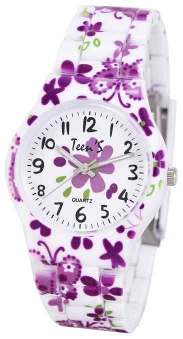 Wrist watch PULSAR Tik-Tak H115-3 Belo-fioletovye for children - picture, photo, image