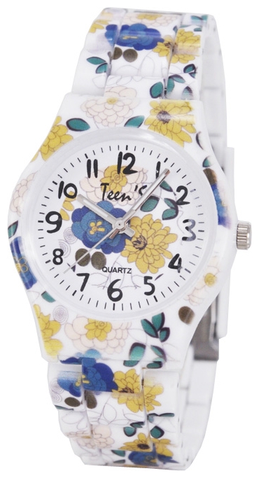 Wrist watch PULSAR Tik-Tak H115-3 ZHelto-sinie cvety for children - picture, photo, image