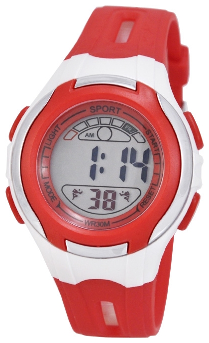 Wrist unisex watch PULSAR Tik-Tak H438 krasnye - picture, photo, image