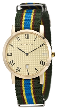 Wrist unisex watch PULSAR Romanson TL3252UUG(GD) - picture, photo, image