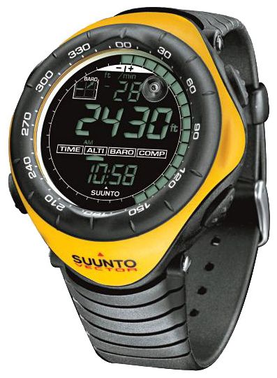 Wrist watch PULSAR Suunto Vector Yellow for Men - picture, photo, image