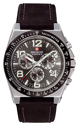 Wrist watch PULSAR Swiss Military Hanowa SM11452JSNBK.H05A for Men - picture, photo, image