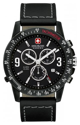 Wrist watch PULSAR Swiss Military Hanowa SM12118XSBBK.H02S for Men - picture, photo, image