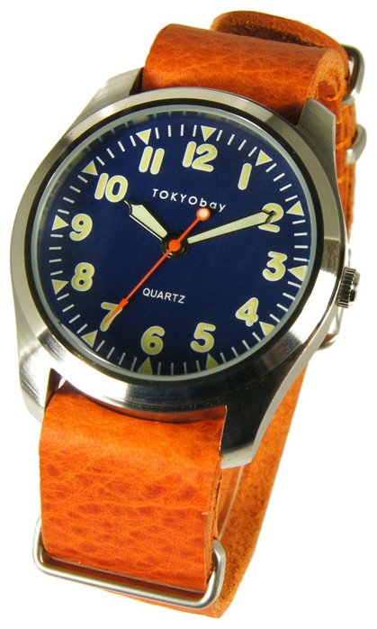 Wrist unisex watch PULSAR TOKYObay Basic Orange/Blue - picture, photo, image