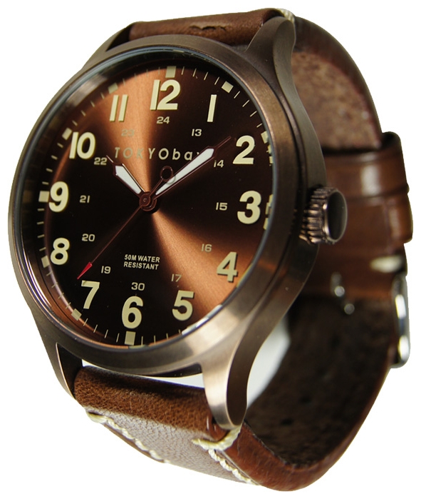 Wrist unisex watch PULSAR TOKYObay Mason Brown - picture, photo, image