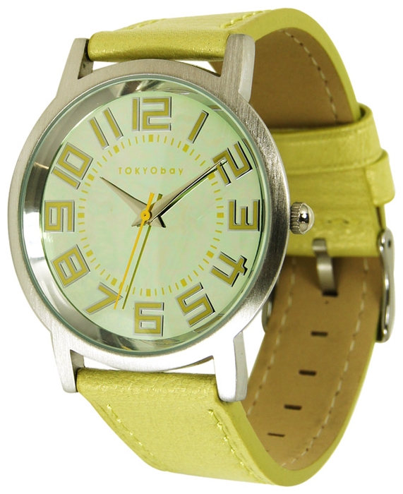 Wrist unisex watch PULSAR TOKYObay Pearl Track Large Yellow - picture, photo, image
