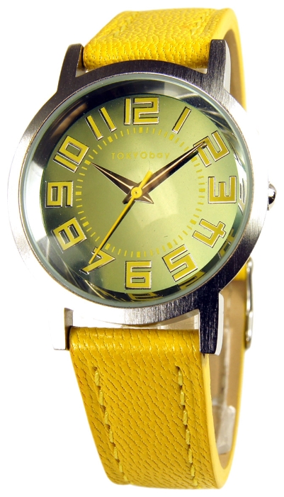 Wrist unisex watch PULSAR TOKYObay Pearl Track Small Yellow - picture, photo, image