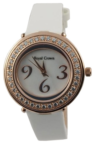 Wrist watch Royal Crown 3641RSG bel. for women - picture, photo, image
