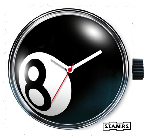 Wrist unisex watch S.T.A.M.P.S. 8ball - picture, photo, image