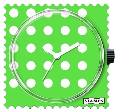 Wrist unisex watch S.T.A.M.P.S. Bright lawn - picture, photo, image