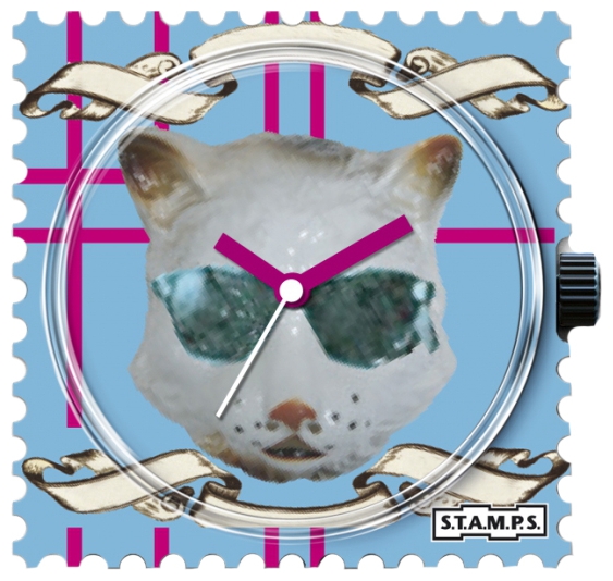 Wrist unisex watch S.T.A.M.P.S. Cats are crazy - picture, photo, image