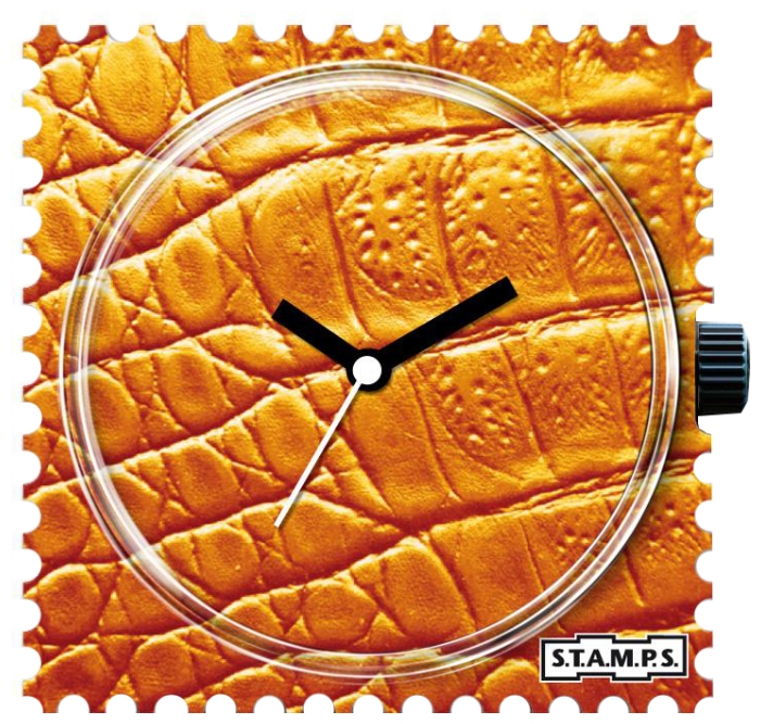 Wrist unisex watch S.T.A.M.P.S. Croconge - picture, photo, image