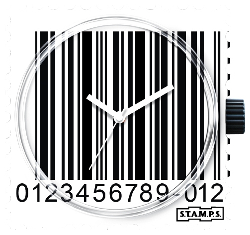 Wrist unisex watch S.T.A.M.P.S. Daily Shopping - picture, photo, image