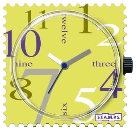 Wrist unisex watch S.T.A.M.P.S. Passing time - picture, photo, image