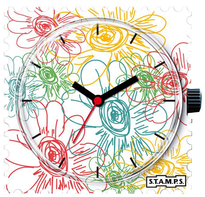 Wrist watch S.T.A.M.P.S. Scribble for unisex - picture, photo, image