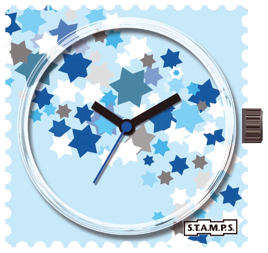 Wrist unisex watch S.T.A.M.P.S. Shooting stars - picture, photo, image