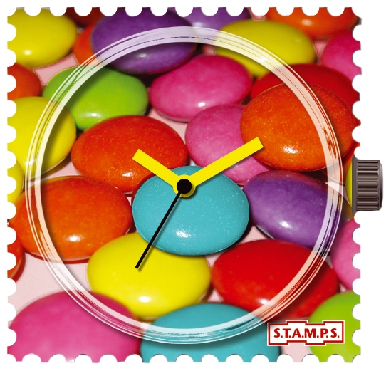 Wrist unisex watch S.T.A.M.P.S. Sweet candies - picture, photo, image