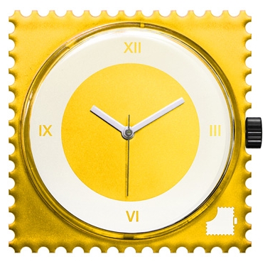 Wrist unisex watch S.T.A.M.P.S. TS yellow - picture, photo, image
