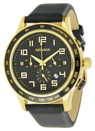 Wrist watch Sauvage SV01490G BK for Men - picture, photo, image