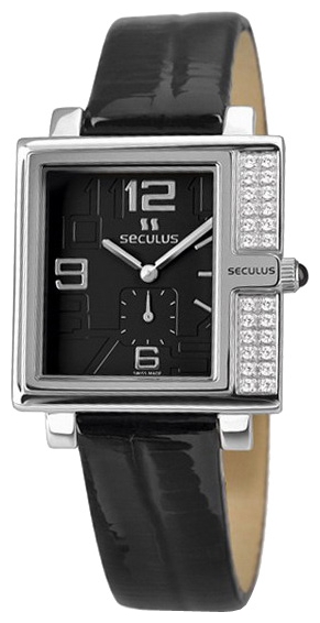Wrist watch Seculus 1670.2.1064 black for women - picture, photo, image
