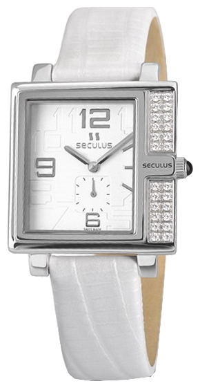 Wrist watch Seculus 1670.2.1064 white for women - picture, photo, image