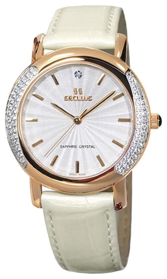 Wrist watch Seculus 1673.2.1063 mop, pvd-r-cz for women - picture, photo, image
